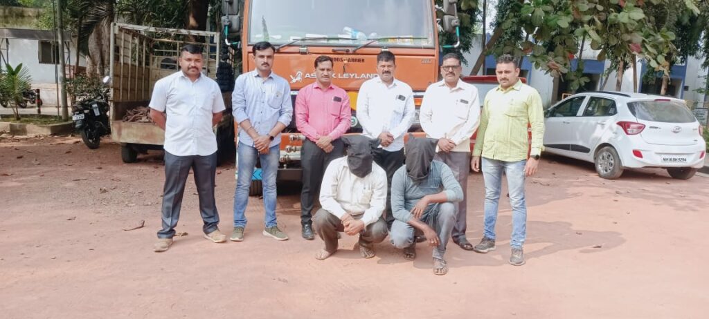 खोसपुरी शिवारात रेशनिंगचा शासकीय तांदूळ ६ लाख ७३ हजार २५० रुपये किमतीचा मुद्देमाल स्थानिक गुन्हे शाखेने केला जप्त