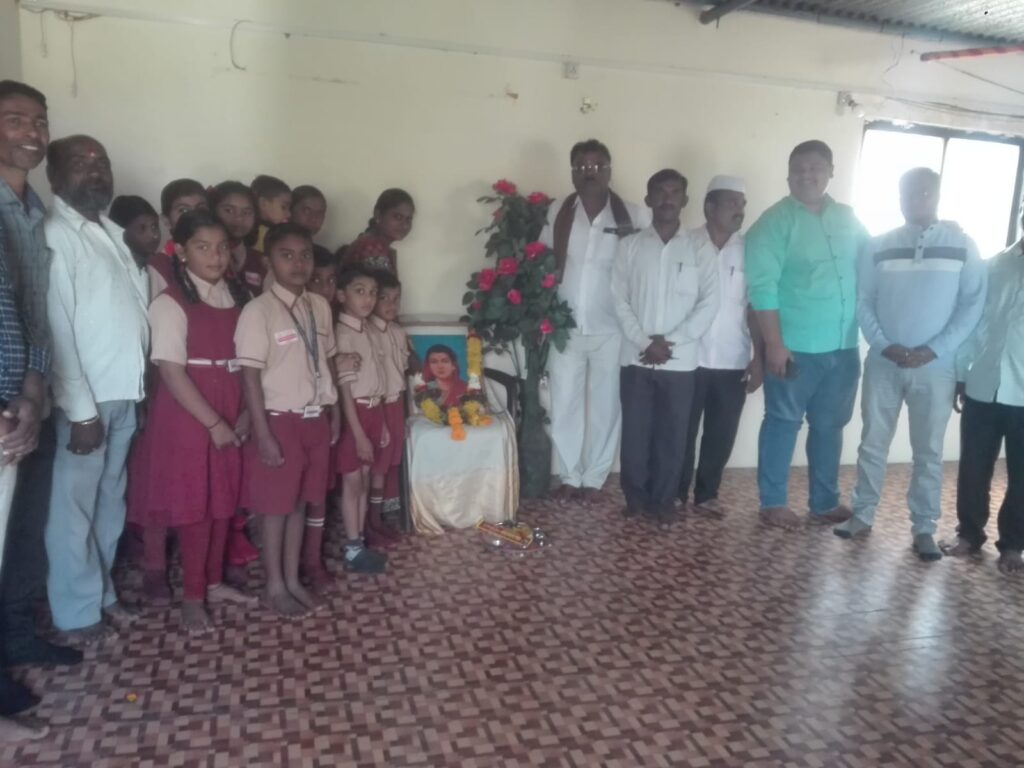 रायते ग्रामपंचातीत क्रांतीज्योती सावित्रीबाई फुले जयंती उत्साहात साजरी