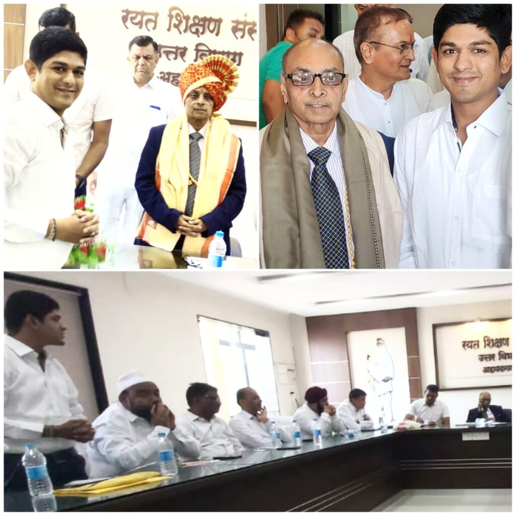 राष्ट्रीय अल्पसंख्यांक शिक्षण संस्था आयोग अध्यक्षांनी अल्पसंख्यांक समाजाच्या अडचणी सोडवाव्यात-इंजि.यश शहा