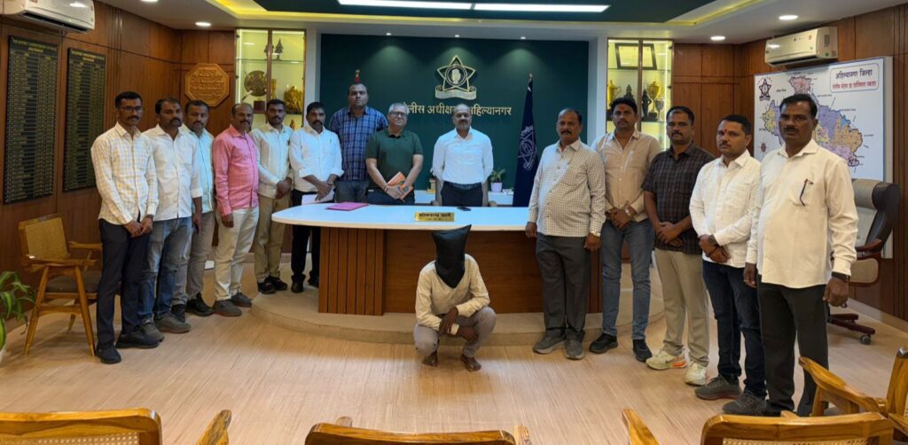 २४ तासांत गुन्ह्याचा पर्दाफाश..खून प्रकरणातील मुख्य आरोपी स्थानिक गुन्हे शाखेच्या जाळ्यात