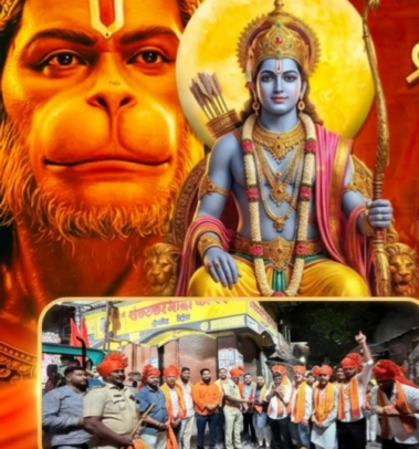 भिंगारमध्ये ‘DJ मुक्त’ रामनवमी मिरवणुकीचा आदर्श..पारंपरिक जल्लोषात साजरा श्रीराम जन्मोत्सव!सहाय्यक पोलीस निरीक्षक जगदीश मुलगीर यांच्या हस्ते कार्यकर्त्यांचा सत्कार