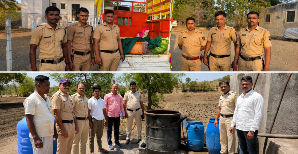 एमआयडीसी पोलिसांचा थरारक ‘सर्जिल स्ट्राईक’! एकाच रात्री गोवंश कत्तलखाना अन् गावठी दारूचे अॅड्डे उद्ध्वस्त; लाखोंचा मुद्देमाल जप्त करत गुन्हेगारांचे धाबे दणाणले..