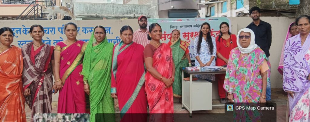 एकाच छताखाली ५० जणांची मोफत रक्त तपासणी;जिल्हा रुग्णालय आणि संपूर्ण सुरक्षा केंद्राचा पिंपळगाव माळवीत मोठा उपक्रम..!