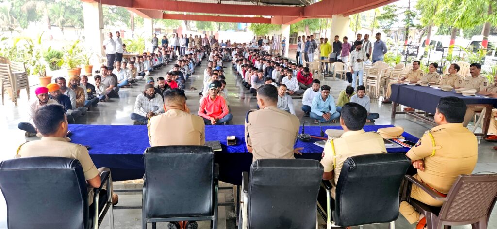 अहिल्यानगर मध्ये ‘भाईगिरी’चा द END ? एकाच छताखाली २२० खतरनाक गुन्हेगार एसपी सुदर्शन यांचा ‘तो’ इशारा..