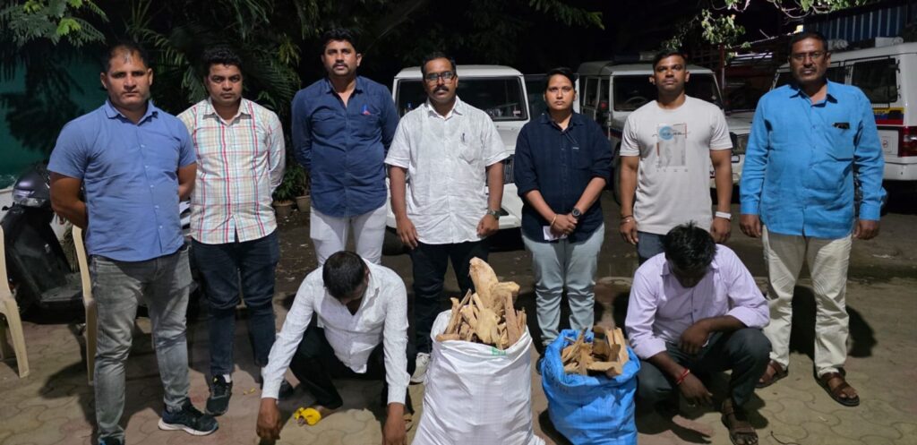 अहिल्यानगरमध्ये ‘पुष्पा’ स्टाईल चंदन तस्करी! स्विफ्ट कारमधून चालला होता ‘येथे’ मोठा ‘खेळ’; थेट ‘मध्यप्रदेश कनेक्शन’ उघड झाल्याने खळबळ, एलसीबीची धडक कारवाई!