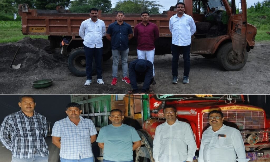 स्थानिक गुन्हे शाखेची मोठी कारवाई! मिरजगाव अन् राहुरीत अवैध वाळू वाहतुकीवर धाड;२० लाखांहून अधिकचा मुद्देमाल जप्त