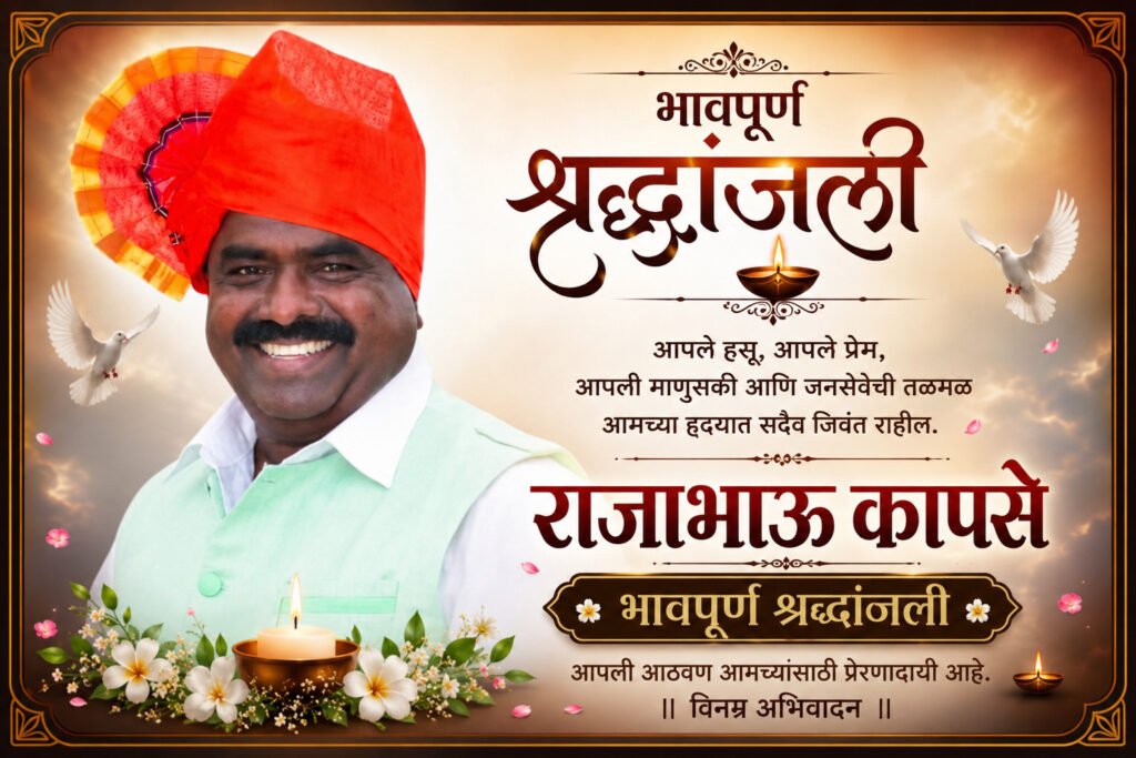 RPI नेते राजाभाऊ कापसे यांना कला सम्राज्ञी पवळा कला मंचाचे वतीने भावपूर्ण श्रद्धांजली.. आंबेडकरी चळवळीतील धडाडीचे नेतृत्व हरवले- श्रीकांत भालेराव